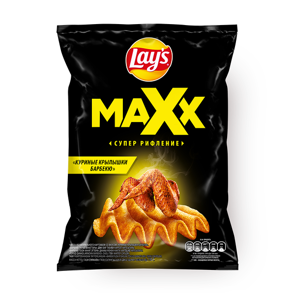 Lay's Maxx крылыш­ки барбекю