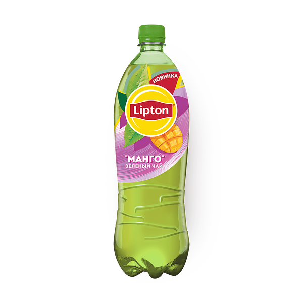 Чай холод­ный зелёный Lipton манго