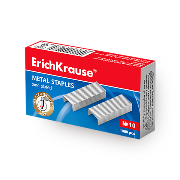 Скобы для степлера ErichKrause №10