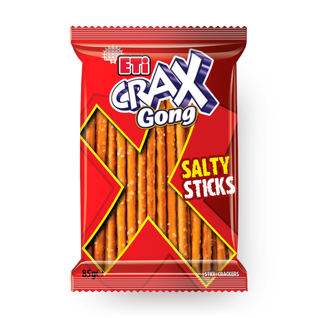 Крендели простые Crax Gong с солью