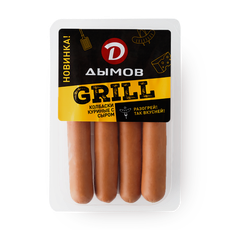 Колбаски куриные с сыром Grill «Дымов», 260 г — купить с доставкой из ...