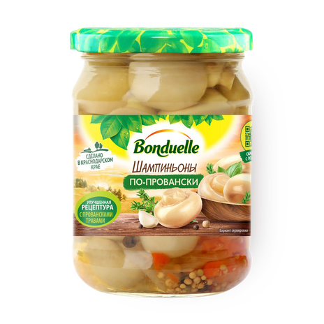 Шампиньоны Bonduelle По-провански