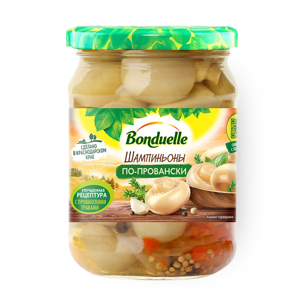 Шампиньоны Bonduelle По-провански