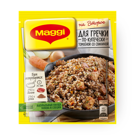 Смесь сухая Maggi На второе Гречка по-купечески томлёная со свининой