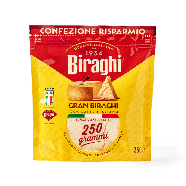 Сыр тёртый Гран Бираги Biraghi