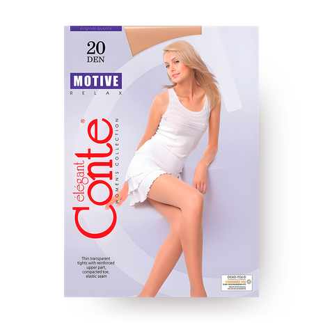 Колготки женские Conte Elegant City 20 Den размер 4 цвет Natural