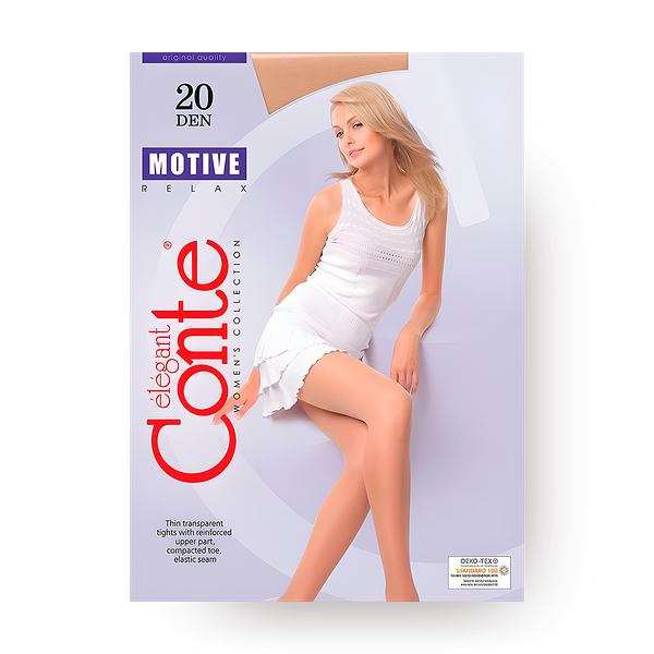 Колготки женские Conte Elegant City 20 Den размер 3 цвет Natural