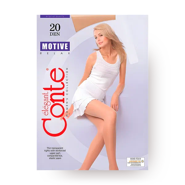 Колготки женские Conte Elegant City 20 Den размер 3 цвет Natural