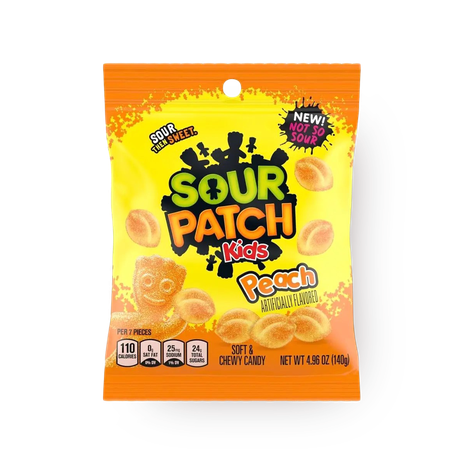 Конфеты жевательные Jelibon Sour Patch Peach
