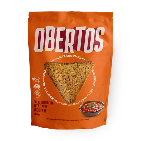 Гренки пшеничные Obertos Аджика