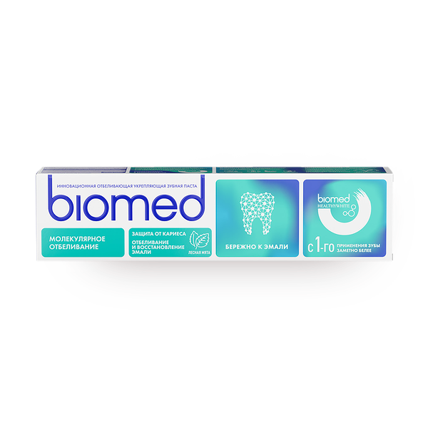 Зубная паста Biomed Защита от кариеса лесная мята