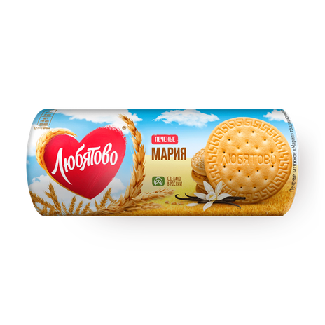 Печенье затяжное Мария Традиционное «Любятово»