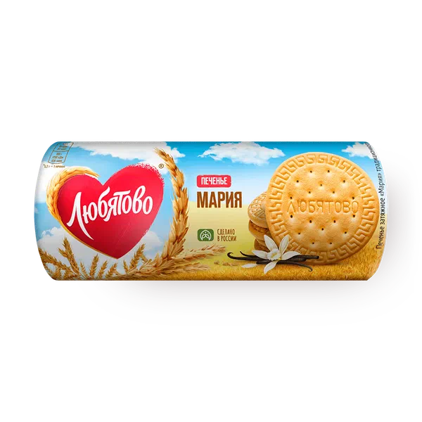 Печенье затяжное Мария Традиционное «Любятово»