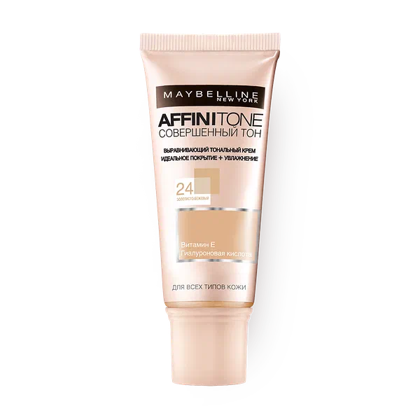 Тональный крем Maybelline Affinitone оттенок 24 золотисто-бежевый