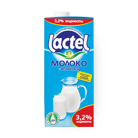 Молоко «Lactel» 3,2%