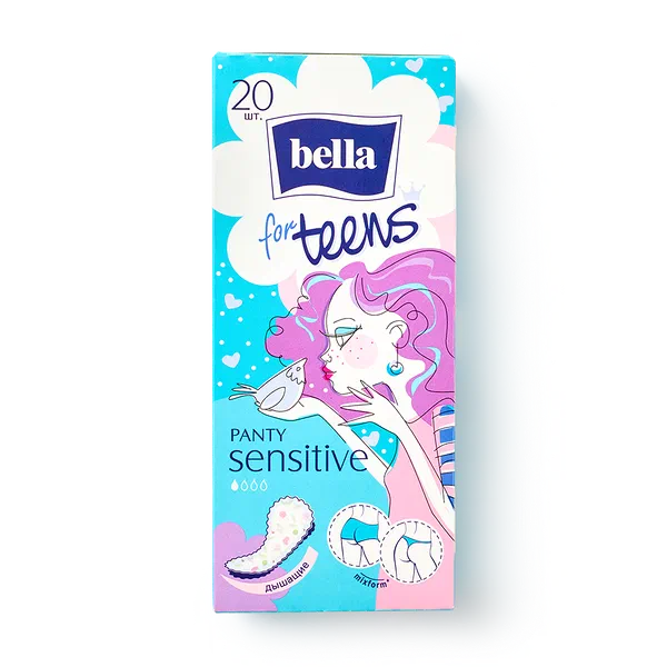 Прокладки ежедневные Bella for Teens Sensitive mixform