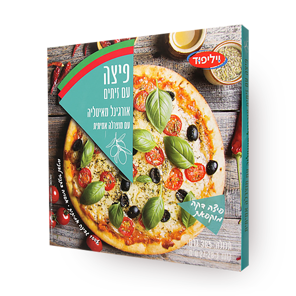 Original Pizza from Italy with olives Willifood