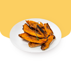 Baked sweet potatoes