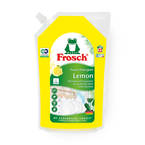 Средство для стирки Frosch Ультра для белого лимон концентрат