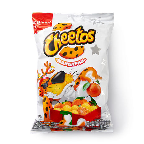 Снеки кукурузные Cheetos мандарин