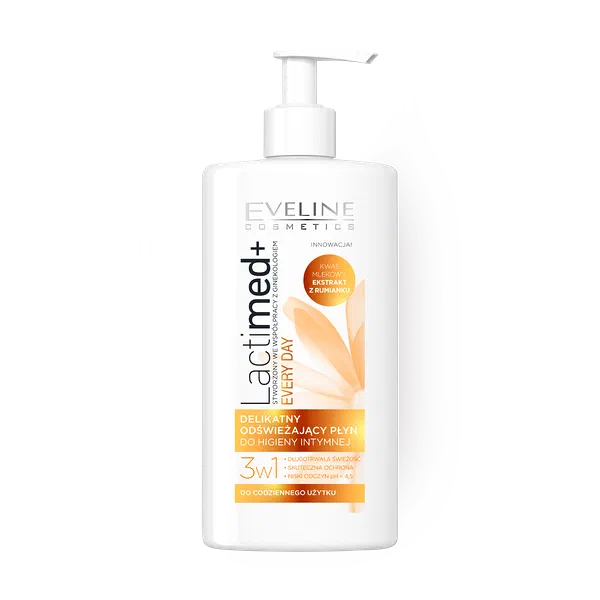 Гель для интимной гигиены Eveline Cosmetics Lactimed+ 3 в 1