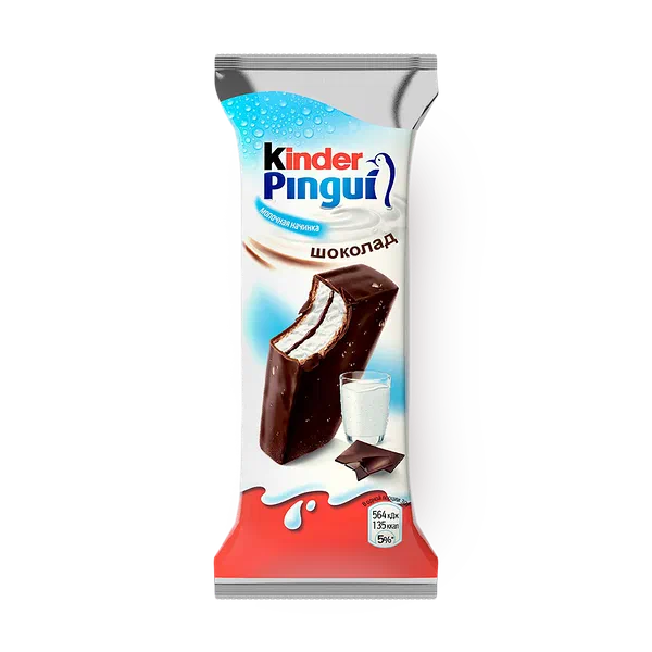 Пирожное Kinder Pinguiс молочной начинкой