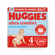 Подгузники Huggies Ultra Comfort для мальчиков 4 размер 8-14 кг