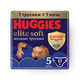 Подгузники-трусики Huggies Elite Soft ночные 5 размер 12-17 кг