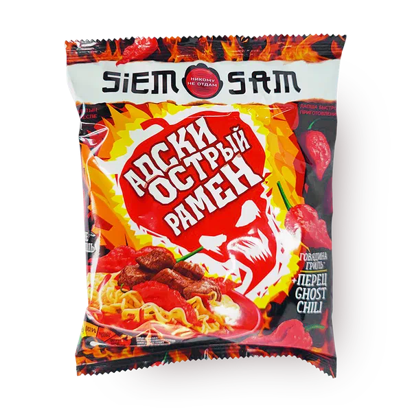 Лапша Siem Sam Адски острый рамен