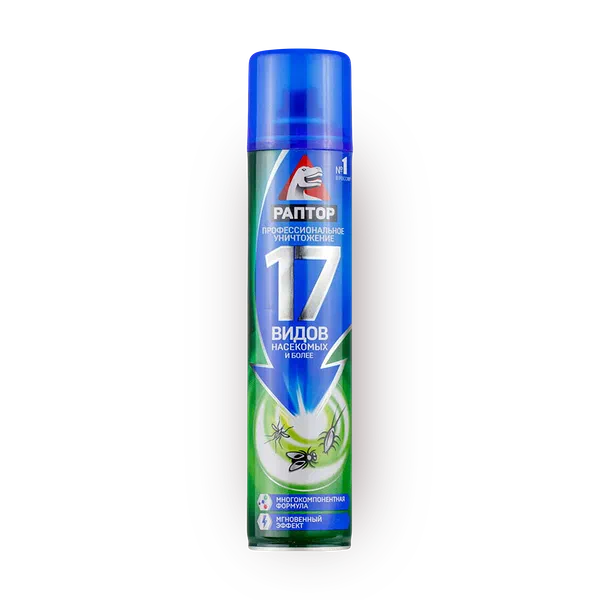 Аэрозоль от насекомых «Раптор» универсальный
