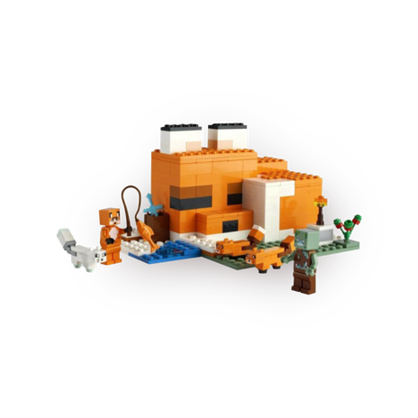 Конструктор Lego Minecraft 21178 Лисья хижина 193 деталей