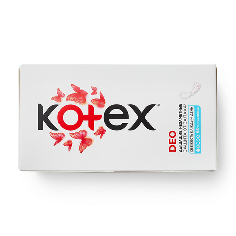 Прокладки ежедневные Kotex Deo ультратонкие