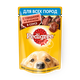 Влажный корм для собак Pedigree с говядиной и ягнёнком в соусе