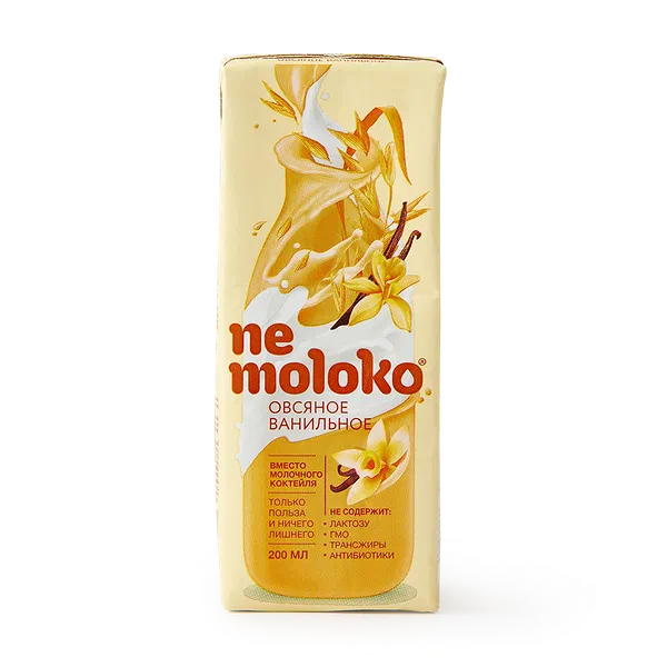 Напиток овсяный Nemoloko ванильный 3,2%