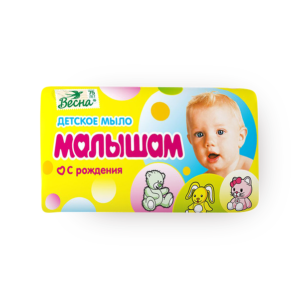 Мыло твёрдое детское «Весна» Малышам