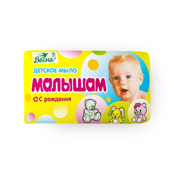 Мыло твёрдое детское «Весна» Малышам