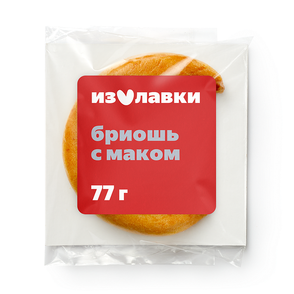 Бриошь «Из Лавки» с маком