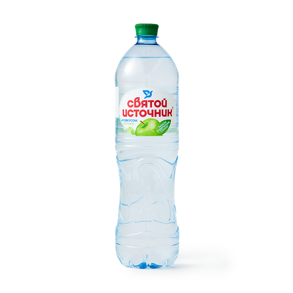 Вода «Святой источник» со вкусом яблока негазированная