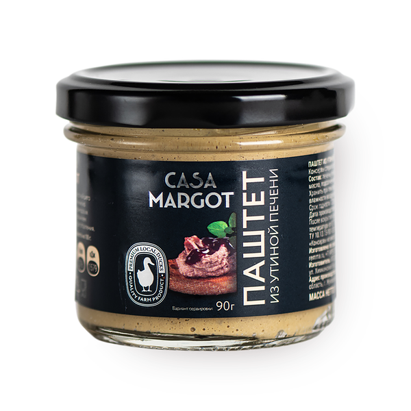 Паштет из утиной печени Casa Margot