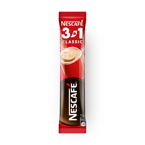 Кофейный напиток растворимый 3в1 Nescafe крепкий порционный