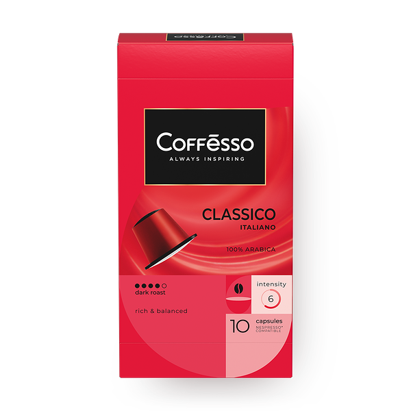 Кофе в капсулах Classico Italiano Coffesso для Nespresso