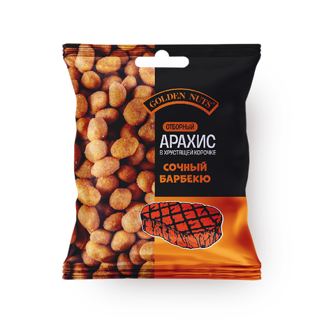 Арахис Golden Nuts со вкусом барбекю