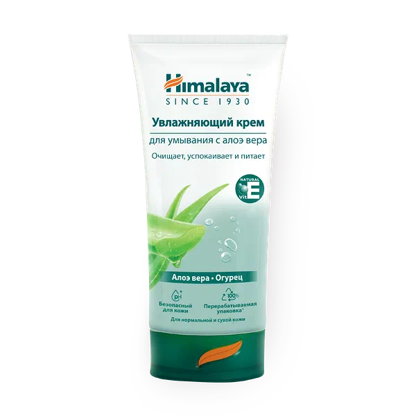 Гель для умывания Himalaya Herbals увлажняющий с алоэ