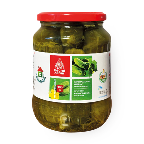 Огурцы маринованные «Песня лета»