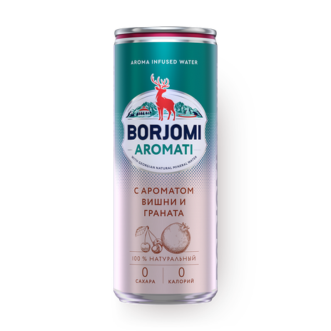 Напиток Borjomi вишня-гранат газированный
