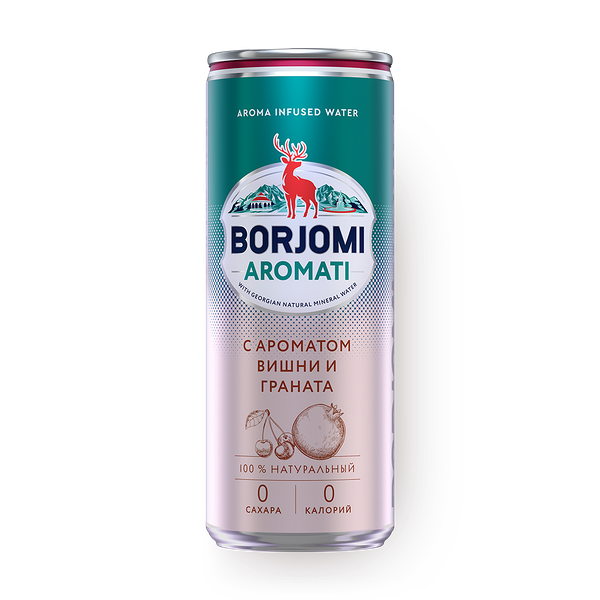 Напиток Borjomi вишня-гранат газированный