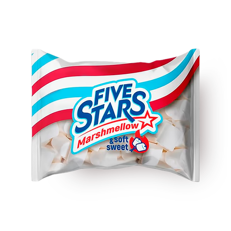 Зефир жевательный Five Stars Marshmallow «Сластёна» Mini