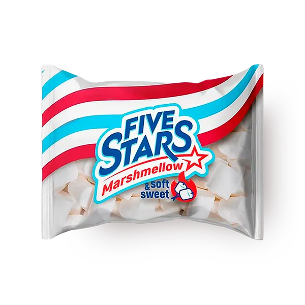 Зефир жевательный Five Stars Marshmallow «Сластёна» Mini