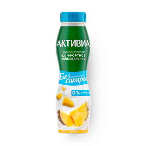 Йогурт питьевой Activia Light ананас