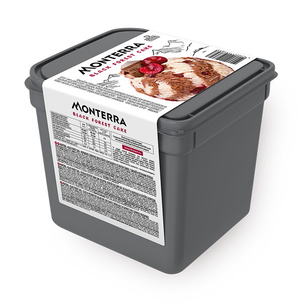 Мороженое Monterra шоколадно-вишнёвый торт